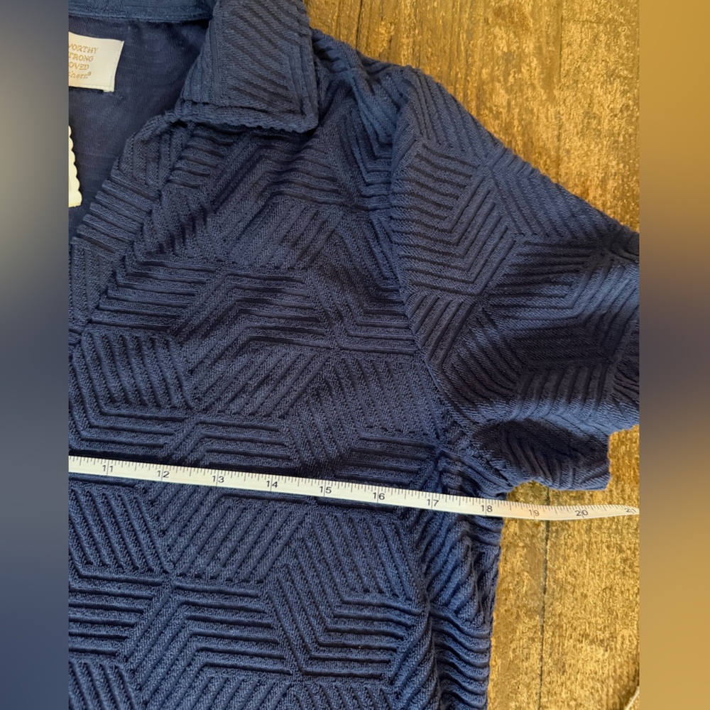 Simply Southern Terry Dress Navy Size S NWT - Picture 8 of 11